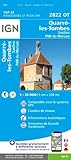 Quarre-Les-Tombes / Saulieu / PNR du Morvan 2017: IGN.2822OT by