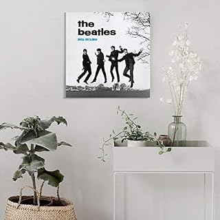 XYDQ The Beatles Jumping Poster décoratif sur toile pour salon, chambre à coucher 30 x 30 cm - Les Beatles, Paul McCartney, John Lennon, RIngo Starr, George Harrison XYDQ The Beatles Jumping Poster décoratif sur toile pour salon, chambre à coucher 30 x 30 cm – Image 4
