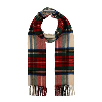 Accessories First Oversized Stewart Tartan Scarf - Fashionable Womens Acrylic Woven Oversized Scarf with Twisted Fringes Accessories First Oversized Stewart Tartan Scarf - Fashionable Womens Acrylic Woven Oversized Scarf with Twisted Fringes