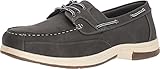 Deer Stags mens Mitch Boat Shoe, Dark Grey, 11 US