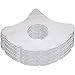 Ski-Doo BV2S Helmet Absorbent Pads 10 Pack - White - One Size