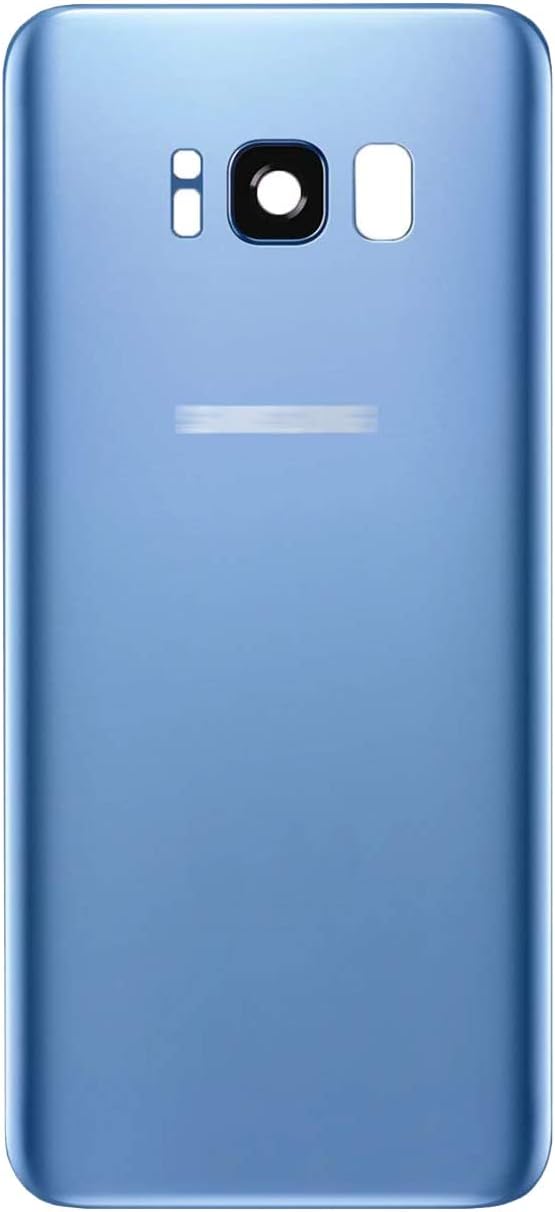 Eonpam Back Cover Glass for Samsung Galaxy S8 G950 Rear Glass Replacement with Camera Lens + Repair Kit Genuine Rear Housing (Blue) - Image 3