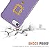 Brilliant Customs New Friends Tv Show Purple Door Gold Frame Peephole Phone Case | iPhone 6 6s 6+ 7 7+ 8 8+ X XS XR Max (iPhone X/XS)