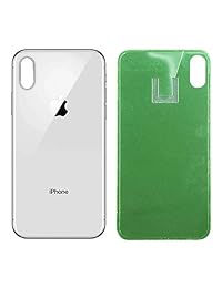 Carcasa trasera de repuesto para iPhone X de Apple con adhesivo preinstalado, para todos los modelos de iPhone X