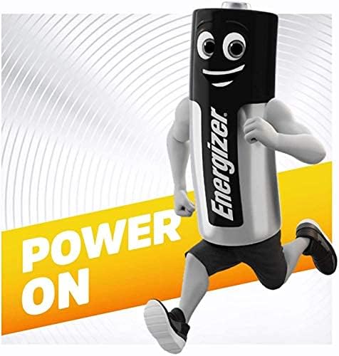 nergizer - Alkaline Power, Pack de 24 Pilas AAA 1,5V, Larga duración para Uso Cotidiano, sin sulfataciones y con hasta 10 años de vida útil