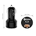 USB C Car Charger AUKEY 33W Fast Car Charger Adapter (18W QC 3.0 USB A + 15W USB C) Dual Port USB Car Charger for iPhone 11 Pro Max SE, Google Pixel 2 3 4 XL, Samsung Galaxy S20 S10 S10+ S10E S9 S8