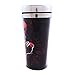 Silver Buffalo Marvel Deadpool Stainless Steel Travel Mug, Multicolored