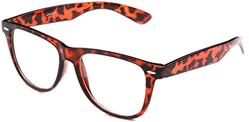 Clear Lens Fashion Fun Nerd Cosplay Geek Colors Rainbow Multi Color BUY 3 GET 50% OFF!