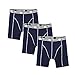 MASS21 Men's Liquid Stretch Boxer Brief Long Leg Quick Dry Underwear 3 Packs