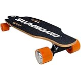 SWAGTRON SwagBoard NG-1 Electric Longboard – UL 2272 Certified Motorized Electric Skateboard with Wireless LED Remote