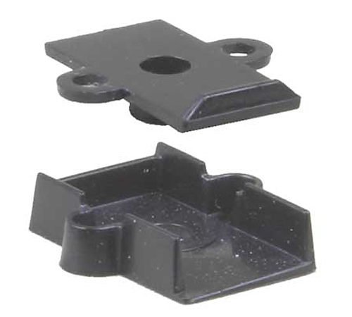 Kadee HO Plastic Draft Gear Box, #5 (10) KAD232