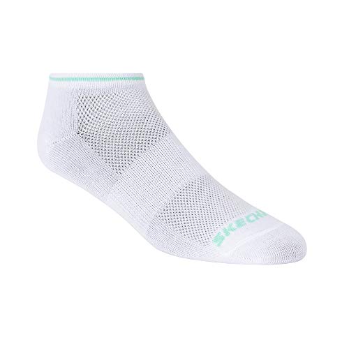 Skechers - pack de 6 calcetines de corte bajo sin felpa para