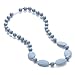Consider It Maid Silicone Teething Necklace for Mom to Wear - FREE E-BOOK - BPA FREE and FDA Approved - One Love (Grey)