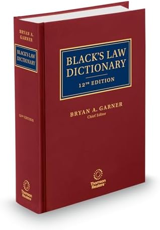 Black's Law Dictionary with Pronunciations, 6th Edition