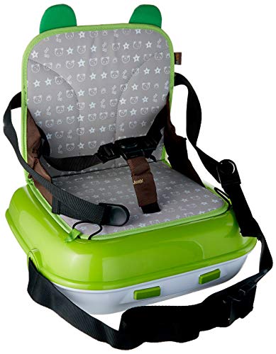 Lil' Jumbl Baby Booster Seat, Green (Certified Refurbished)