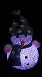 Velishy(TM) 1 Pc Color Changing LED Cute Snowman Christmas Decorate Night Light