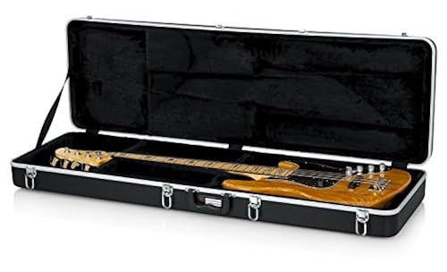 Gator Cases Deluxe ABS Molded Case for Bass Guitars; Fits
