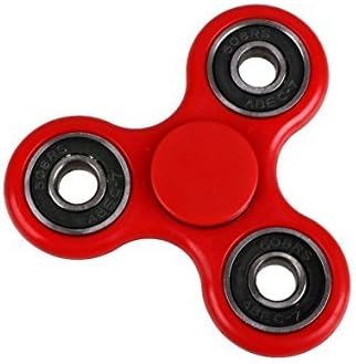COPRO Anti-Anxiety Fidget Spinner For Kid Helps Focusings EDC Focus Toy for Kids &amp; Adults - Best Stress Reducer Relieves ADHD Anxiety and Boredom Red