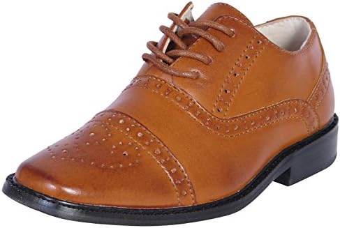 Joseph Allen Boys Cap Toe Oxford Dress Shoe (Toddler, Little Kid, Big Kid)