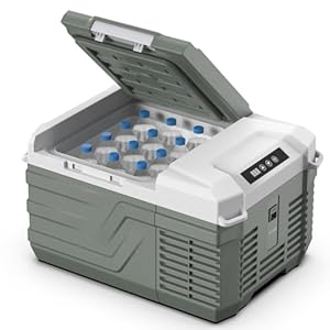 Alpicool 車載冷蔵庫 9L ポータブル冷蔵庫 急速冷凍 小型 -20℃～20℃ 45W省エネ 静音 3WAY電源対応 NL9