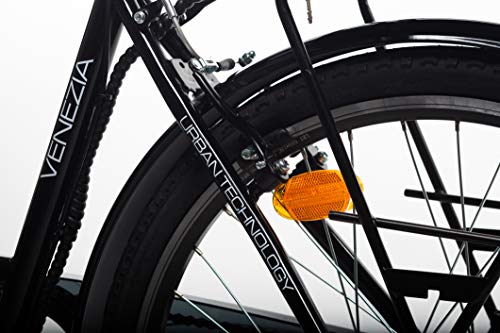 €799.00 Momo Design Venezia, Bicicletta elettrica a pedalata assistita  Unisex Adulto, Nero, Unica - bikewebshop.it