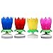 WEIHONG Party Supplies, Birthday Cake Topper Candles (4 Pack)