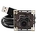 ELP 1.3megapixel Low Illumination Wide Angle USB Camera Module with 2.1mm Lens for Computer 0.01lux Day Night Vision Mini UVC USB2.0 Video Webcam Board 960P Embedded PC Camera for for Computer, Laptop