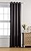 MYSKY HOME Blackout Curtains for Living Room 84 Inch Long Grey Curtains Thermal Insulated Grommet Curtain Room Darkening Window Curtainsl for Bedroom, 1 Curtain Panel, 52 x 84 Inch, Dark Grey