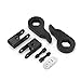 Torsion Bar Keys (Forged Steel) and Shock Extenders - 1-3 inch Lift - Compatible with 00-06 GMC Chevrolet Avalanche Silverado Tahoe Sierra Yukon 4x4 4WD 4x2 (See Listing for Year Model) Leveling Kit