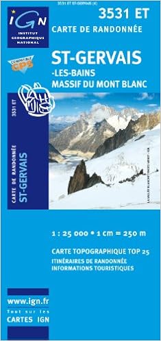 Amazon Fr St Gervais Les Bains Massif Du Mont Blanc Ign Livres