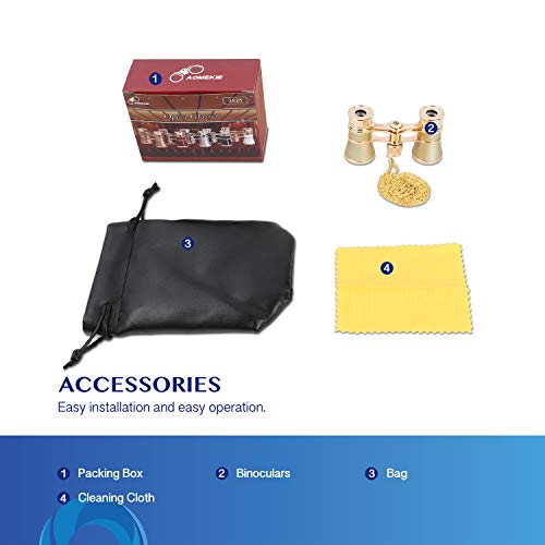 6 AOMEKIE+GJJ2006+1+Aomekie+Opera+Glasses+Binoculars+3X25+Theater+Glasses+Mini+Binocular+Compact+Chain+for+Adults+Women+Kids+in+Musical+Concert%25EF%25BC%2588Gold%25EF%25BC%2589
