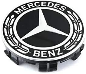 New Genuine -Benz Alloy Wheel Centre Cap Black A22240022009040 OEM