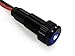 3 Pack of PLUG-N-PLAY Instrument Cluster LED Indicator Light Dash Bulbs. Aluminum Pilot Lights. Color Acrylic Lens. Flush Panel Mount 5/16