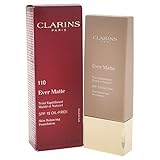 Clarins Ever Matte Skin Balancing Foundation SPF 15, No. 110 Honey, 1.10 Ounce