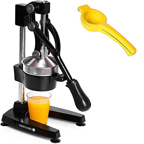 Crew & Axel Citrus Juicer Manual Orange Juice Squeezer Heavy Duty