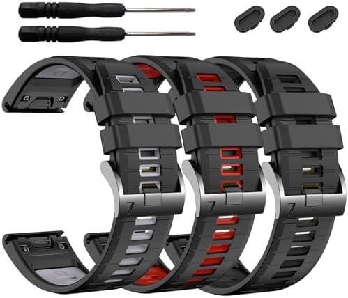 Amazon.com: 2Pack Sport Bands Compatible with Garmin Descent X50i