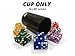 Dice Stacking Cup Only - Professional Straight Cups Black - Accessories - Magic Tricks