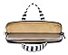 kayond Laptop Carrying Case Water-resistant Canvas Totes/Lightweight Slim Shoulder Messenger Bag for Daily Work/School(15-15.6, Breton Stripe