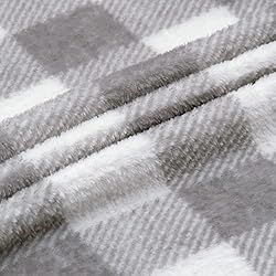 BEDELITE Fleece Throw Blanket for Couch Sofa