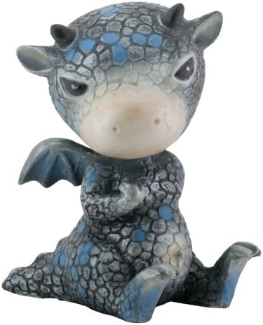 Amazon Co Jp Ytc Summit International 神話 悪魔の赤ちゃんドラゴン 座っているファンタジーフィギュア ホーム キッチン