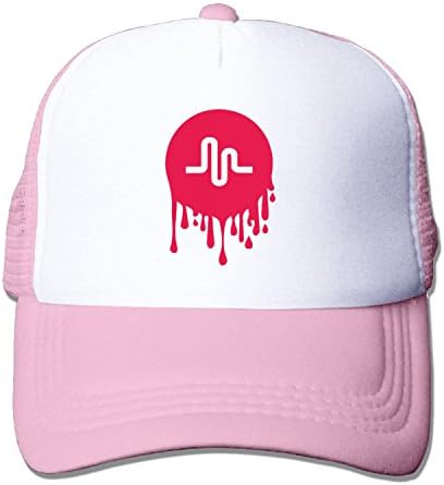 Musically Fan Unisex Adjustment Mesh Trucker Cap Hat Pink (5 colors)