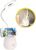 デスクライト LED 電気スタンド【目に優しい 最新進化版】 テーブルライト おしゃれ コードレス 卓上ライト 3段階調色 無段階調光 USB充電式 電気スタンド 勉強 読書 省エネ 明るい LED スマホスタンド タッチセンサー...