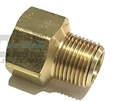 Edge Industrial Brass Pipe Adapter 1/2" Fnpt x