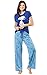 PajamaGram Cute Pajamas for Women - Fun Pajamas for Women, Snoopy, Blue, M, 8-10