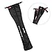 Trekking Poles Carrying Bag Case with Zipper Portable Bag Pole Stick Protectors for Walking Stick Trekking Hiking Poles Backpacking Carrying Bag Storage (Black)