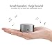 Mini Bluetooth Speaker, Vogek Portable Bluetooth Speaker with Big Sound, Heavy Bass, Compact Pocket Size, Noise-Cancelling Microphone - Space Gray