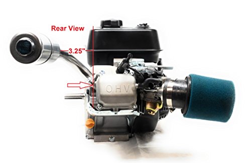 Exhaust With Muffler for: Predator 212cc, Honda GX160, GX200