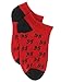 Disney Cars 3 Boys Toddler 6 pack No Show Socks (Shoe: 7-10 (Sock: 4-6), Grey/Multi No Show)