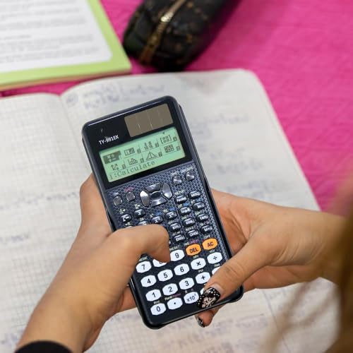 FX-991EX Scientific Calculator with 552 Functions, Multi-function Calculator Scientific Engineering Scientific Calculator, 10+2 Digits Written Display Calculators Portable Calculators for Students