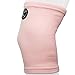 KARM Kids Knee Brace Sleeve - Youth Knee Compression Sleeve for Kids, Child - Support for Pain, Sports, Football, Basketball, Gymnastics, Recovery, Boys & Girls (Light Pink)